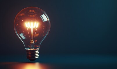 A stock image depicts the human brain and a lightbulb to symbolize the concept of new ideas
