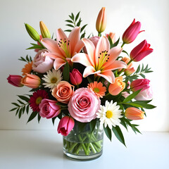 bouquet vase
