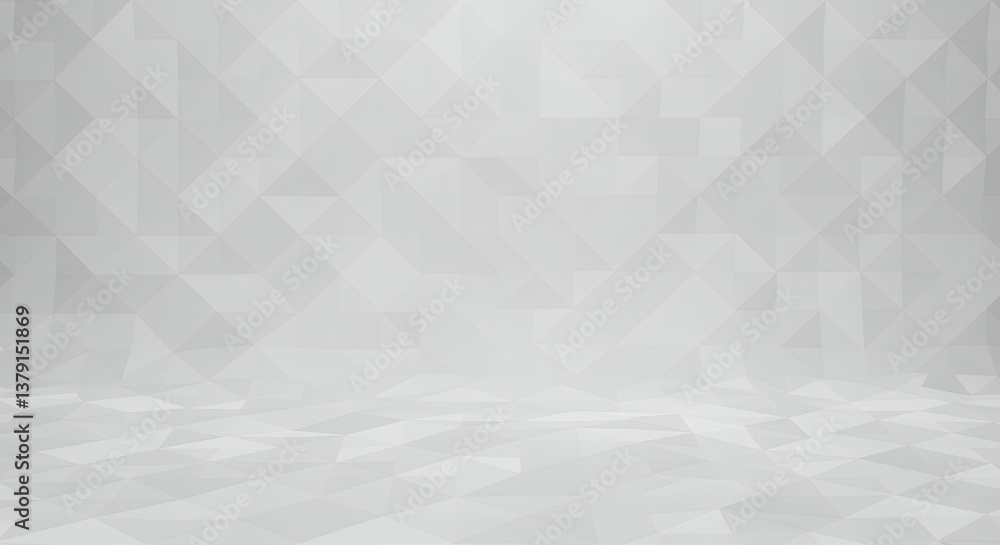 Poster geometric gray: abstract triangle pattern background | modern low poly texture for website, print & 