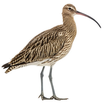 curlew png, transparent background