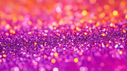 Shimmering Purple Glitter Background: A Festive Sparkle