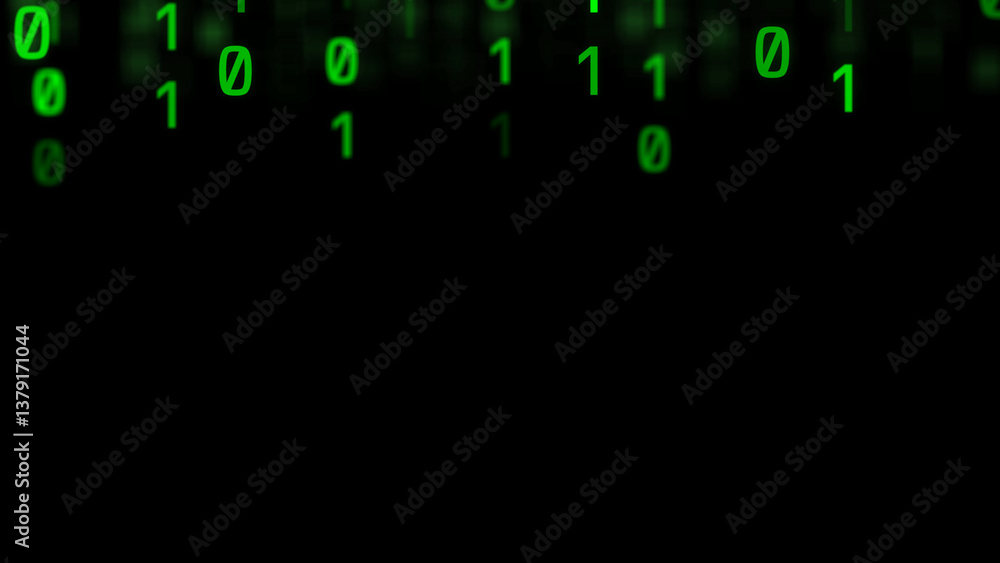 Poster Abstract of digital matrix green code