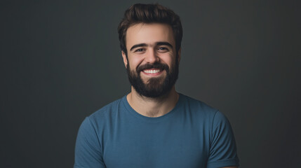 Obraz premium Portrait of a bearded man.