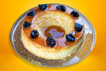 milk pudding in the bakery