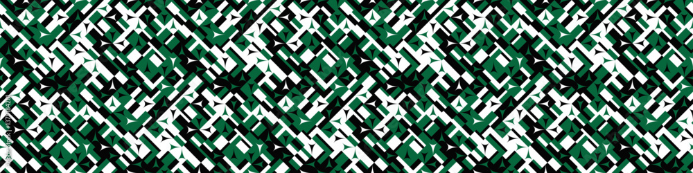 Poster seamless horizontal diagonal geometric pattern background