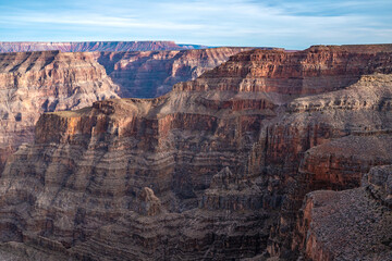 Beautiful view of "Guano Point", The Grand Canyon West Rim
