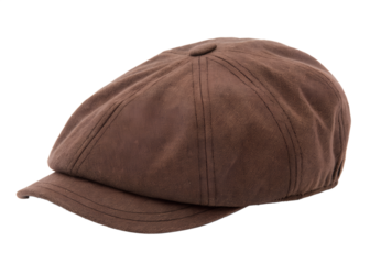 Stylish brown cap with a classic design for everyday wear