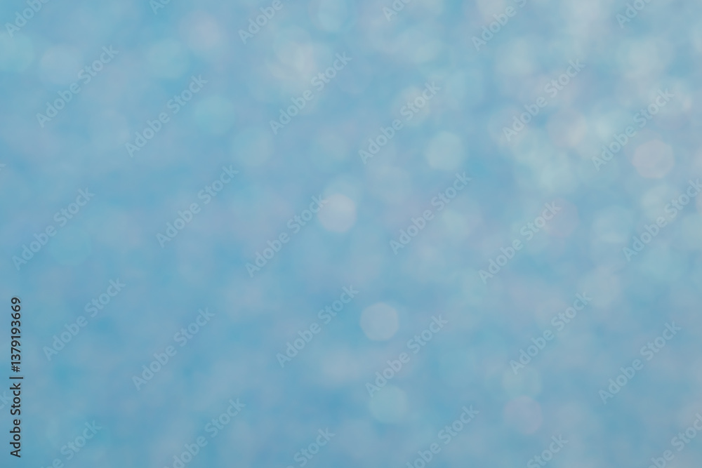 Poster soft blue bokeh background texture for design use