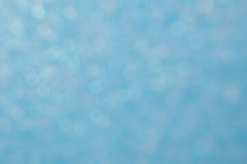 Soft Blue Background with Gentle Bokeh Effect