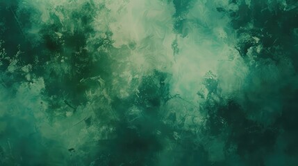 Obraz premium Ethereal Green Abstract Artistic Background
