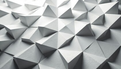 Obraz premium Subtle grayscale repeating geometric motif, minimalist style , abstract, background