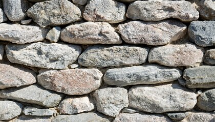 Fototapeta premium stone wall texture, featuring a detailed close-up view of the ancient weathered stone wall