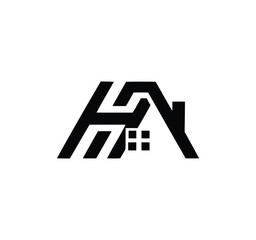 ha real estate logo design