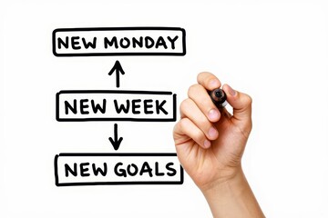 New Monday New Week New Goals.
