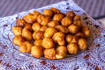 Assorted traditional Turkish dishes served together, ethnic cuisine variety, Sivas, Turkey