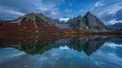 Mountain landscape, image of mountains, atmosphere of freedom, beautiful nature, mountain river, mountain freshness.