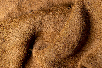 natural coconut fiber used in the mattress to provide rigidity