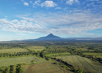 Mount Matutum in South Cotabato, Philippines