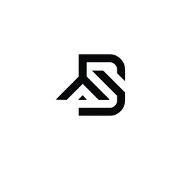 ds real estate logo design	
