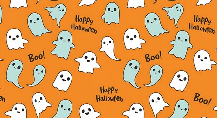 Spectral Symphony in Orange AI Generated