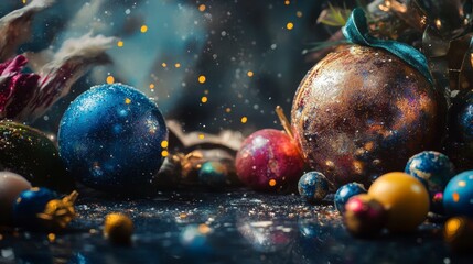 Floating planets in cosmic underwater environment