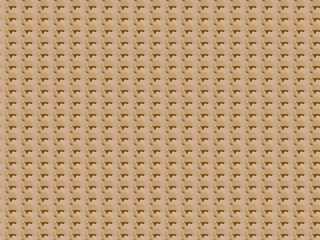 Seamless floral brown background fabric, garden paper with ornamental pattern