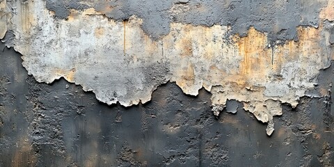 Obraz premium Weathered Grunge Concrete Wall Texture Vintage Background Aged Industrial Urban Surface