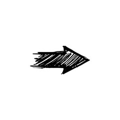 Hand drawn arrow vector icons