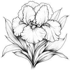 Gallery-Magic Flowers: Relaxing Coloring Pages for Adults and Teens" in Vintage Style