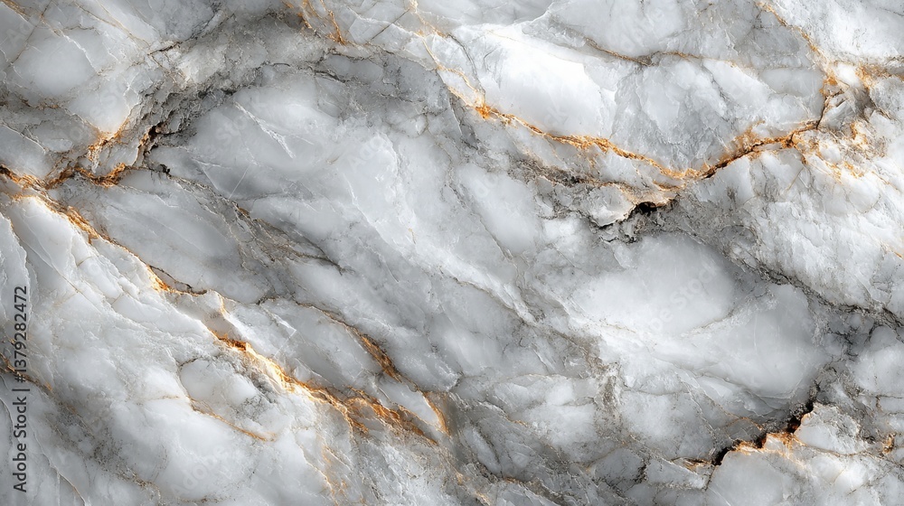 Poster elegant grey and gold marble texture seamless pattern high resolution background image for design pr