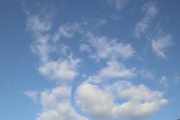青空と白い雲