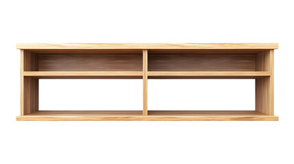 High-Quality Empty Bookshelf Mockup for Professional Product Display Purposes
