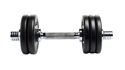 Naklejka premium High-Quality Fitness Equipment Dumbbells Weights Isolated on White Background