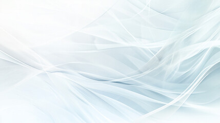 astarte.ai: White Flow &ndash; Abstract Background with Soft Lines and Waves