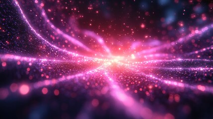 Fototapeta premium Neural Network Structure Glowing Connections Future Technology Research Brain Cells Data Analysis