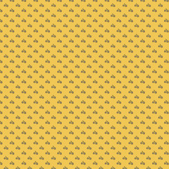 Oak leaves acorns vector, fruits and vegetables seamless repeat pattern design background, gift wrap paper