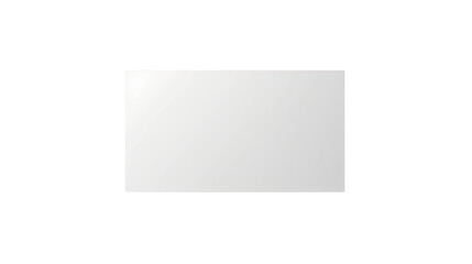 Clean Canvas: a rectangular white space, symbolizing opportunity, and versatility, ready to be filled with creativity.