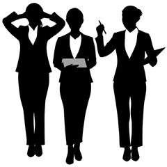 行動する力強い女性たち：ミニマリストアート