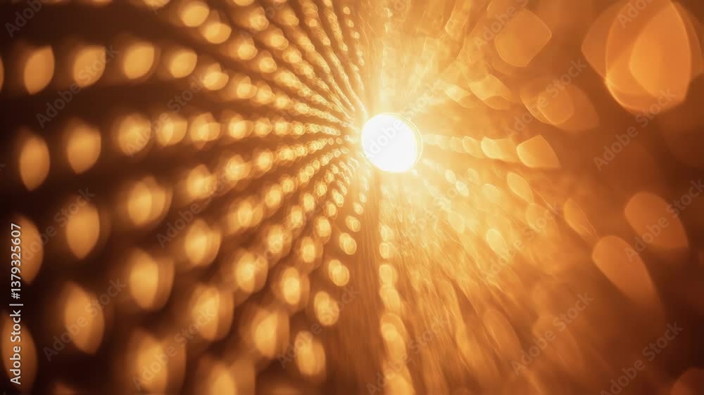 Poster closeup of a speaker on stage bathed in a spotlight that highlights their passionate expression. sur