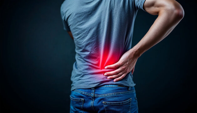 radiology x-ray examination of the lower back pain