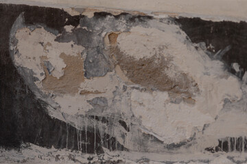 A textured background with shades of gray and brown in an abstract form, inspiring creativity