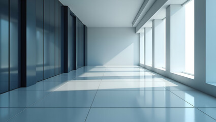 Obraz premium Explore sleek minimalist wallpaper designs showcasing expansive empty space, illustrating seamless digital transactions and innovative cashless ecosystems.