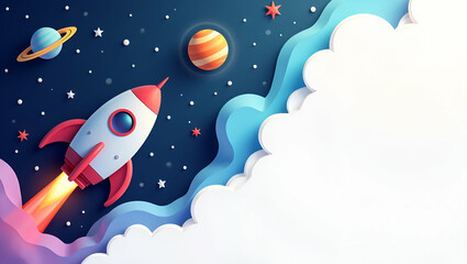 3D Minimalist Wallpaper: Abstract Digital Motifs & Vibrant Starfield Backgrounds for Space Tourism, Featuring Stylized Spacecraft & Cosmic Icons