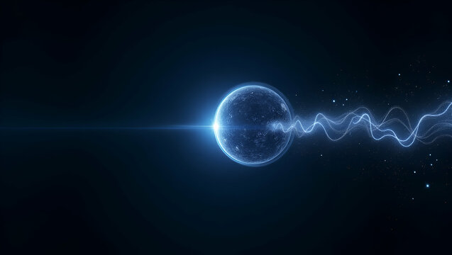 Sleek Extraterrestrial Intelligence Wallpaper: Transformative SETI Research & Alien Communication Analysis with Advanced Digital Imagery & Negative Space Design