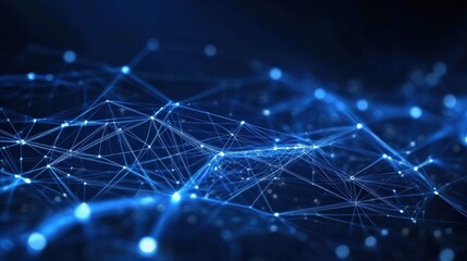 Obraz premium Abstract Network Connections