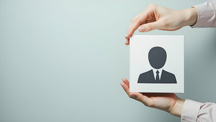 Introduce a refined photo stock design focusing on subscription based services with a bold membership symbol and ample open space. Emphasize automated billing customer loyalty and scalable profit stru