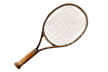Vintage Wooden Tennis Racket