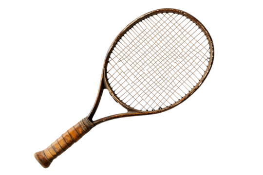 Vintage Wooden Tennis Racket