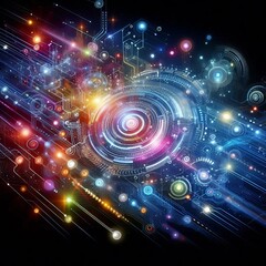Obraz premium Advancing AI and IoT Integration: Revolutionizing Smart Technologies for Future Innovation 