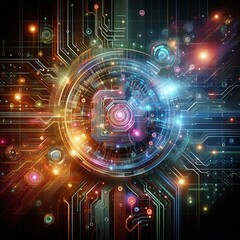 Obraz premium Advancing AI and IoT Integration: Revolutionizing Smart Technologies for Future Innovation 